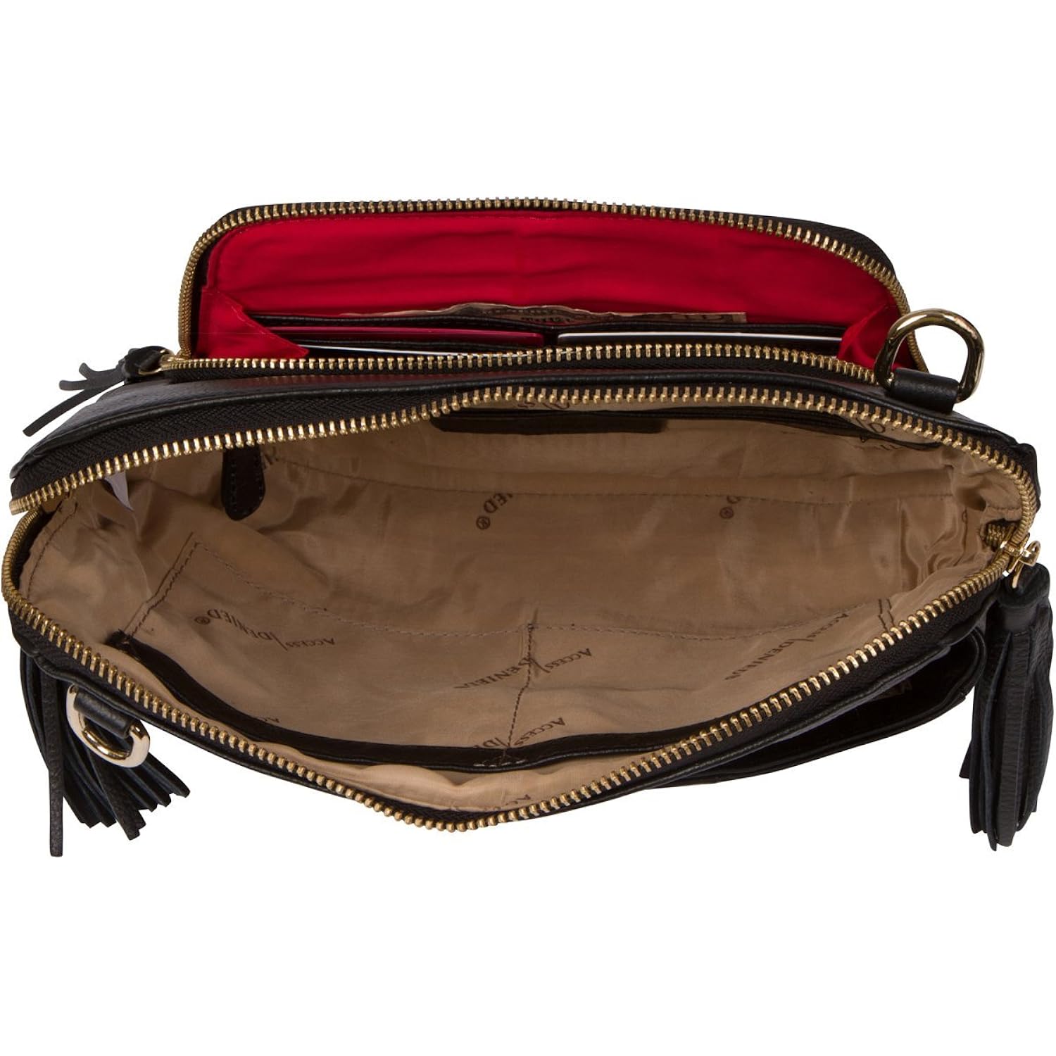 crossbody bag with built in wallet