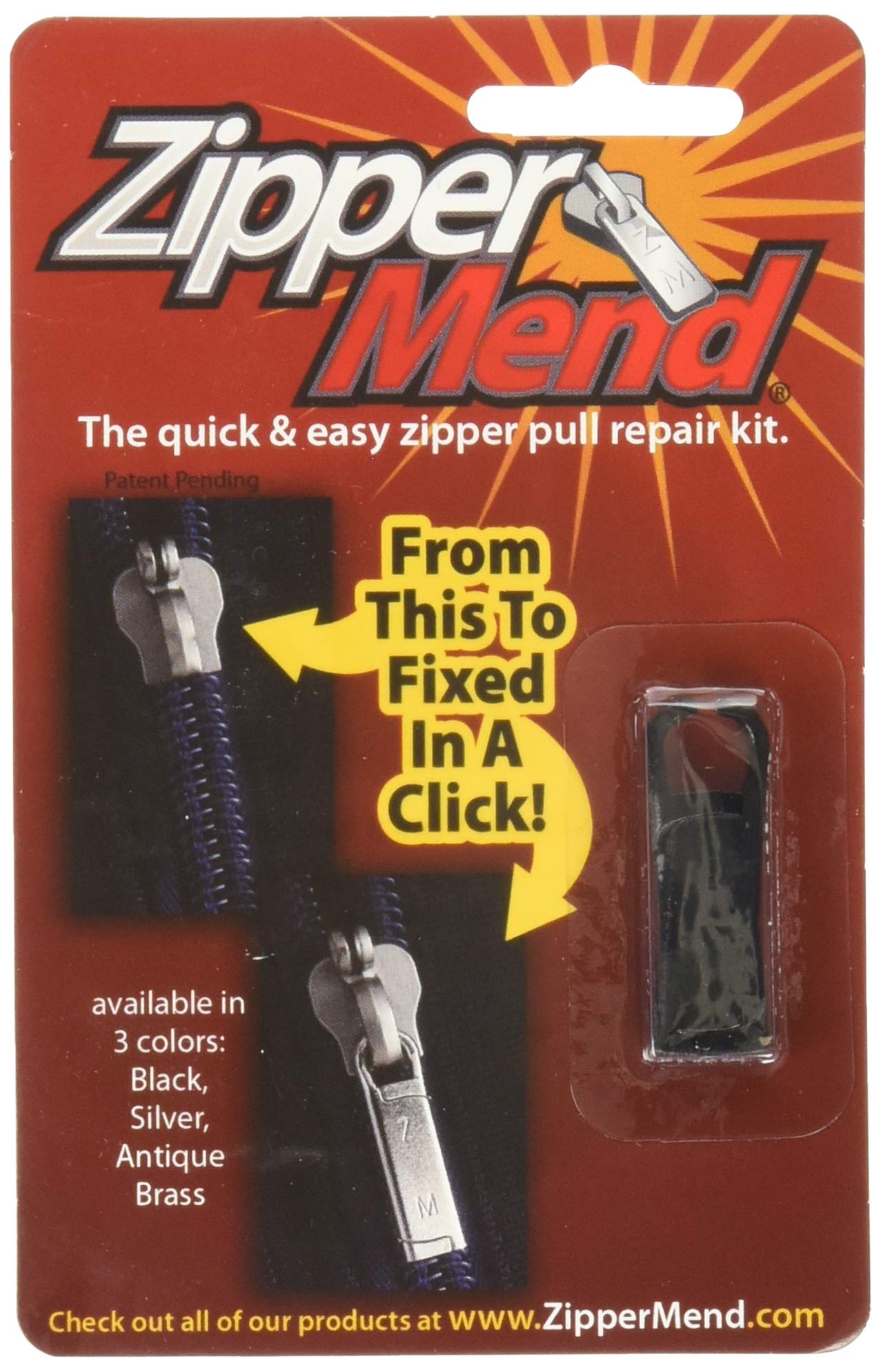 Zipper Mend 1 Kit, Multi-Colour
