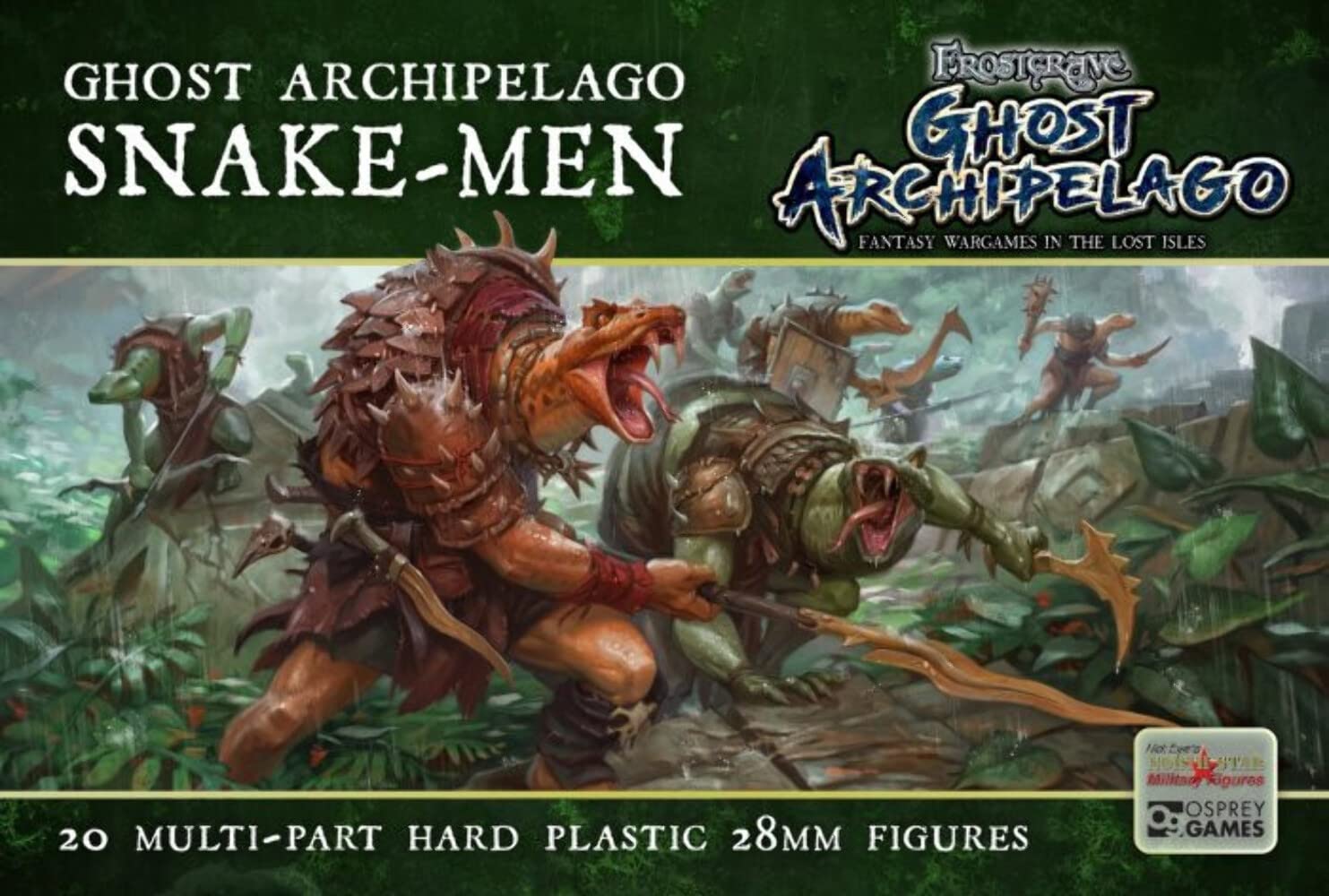 Frostgrave - Ghost Archipelago Snake-men