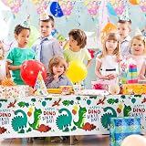 OSDUE Balloon Theme Party Tablecloth 4 Pack 137x274 cm Happy Birthday view 8