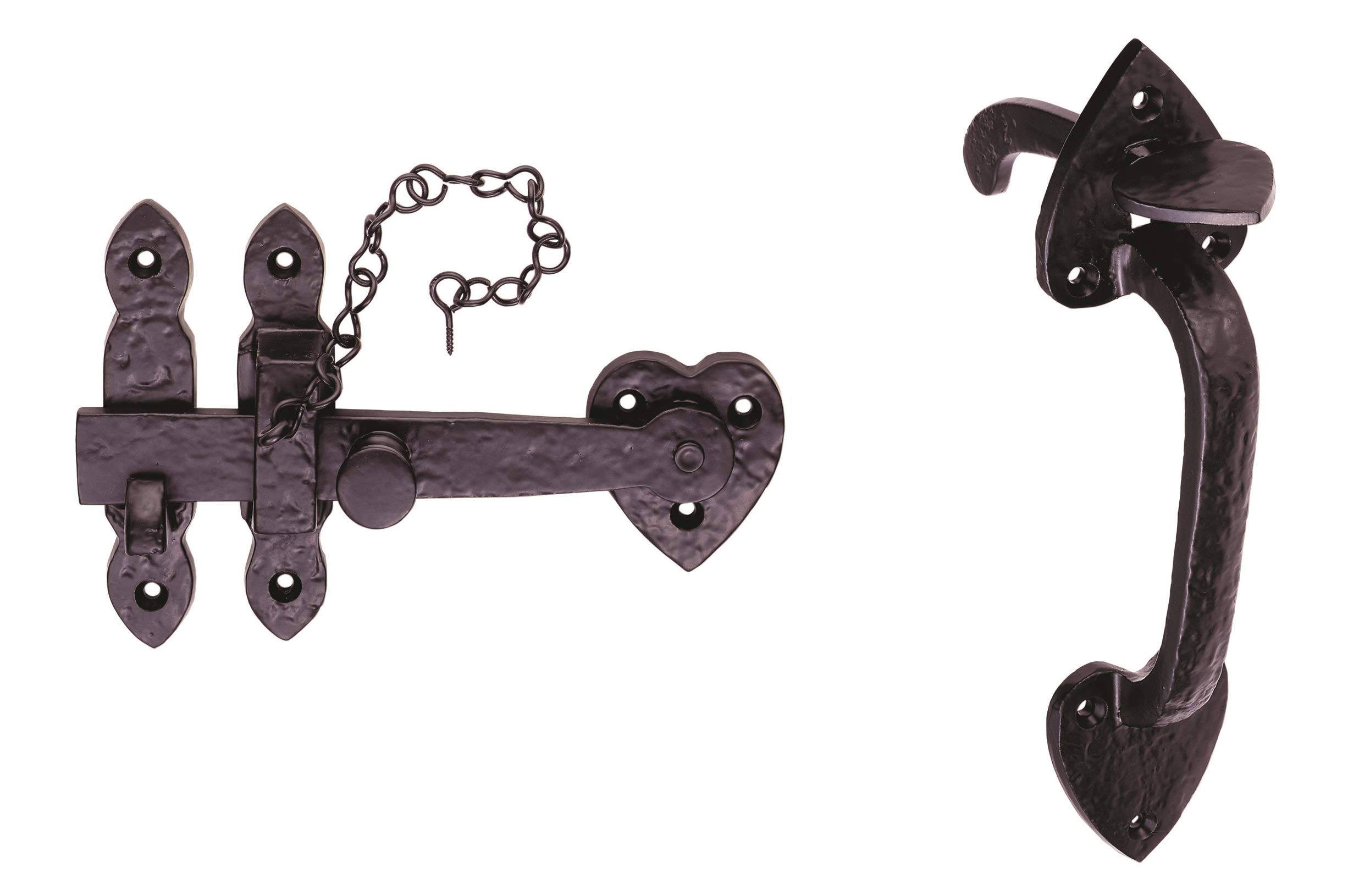 Carlisle Brass LF5535/bp Thumb Latch Set, Black