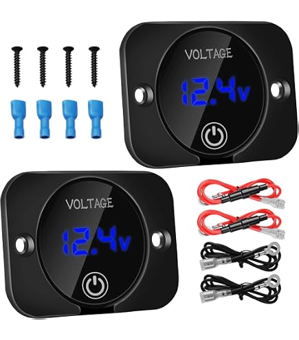 Uxcell AC 0-600V Analog Panel Volt Meter – Black/White/Clear, 78g