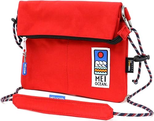 Amazon Co Jp エムイーアイ ショルダーバッグ メッセンジャー サコッシュ レッド Free シューズ バッグ
