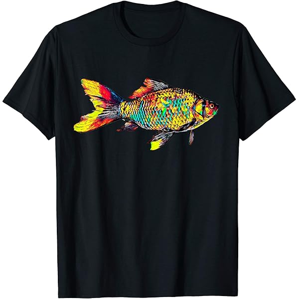 Amazon.com: Colorful Fish T-Shirt : Clothing, Shoes & Jewelry