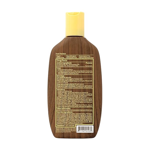 SUN BUM ORIGINAL SPF 50 SUNSCREEN BODY LOTION | BROAD SPECTRUM MOISTURIZING SUNBLOCK WITH VITAMIN E | HAWAII 104 ACT COMPLIANT (OCTINOXATE & OXYBENZONE FREE) | 8 OZ