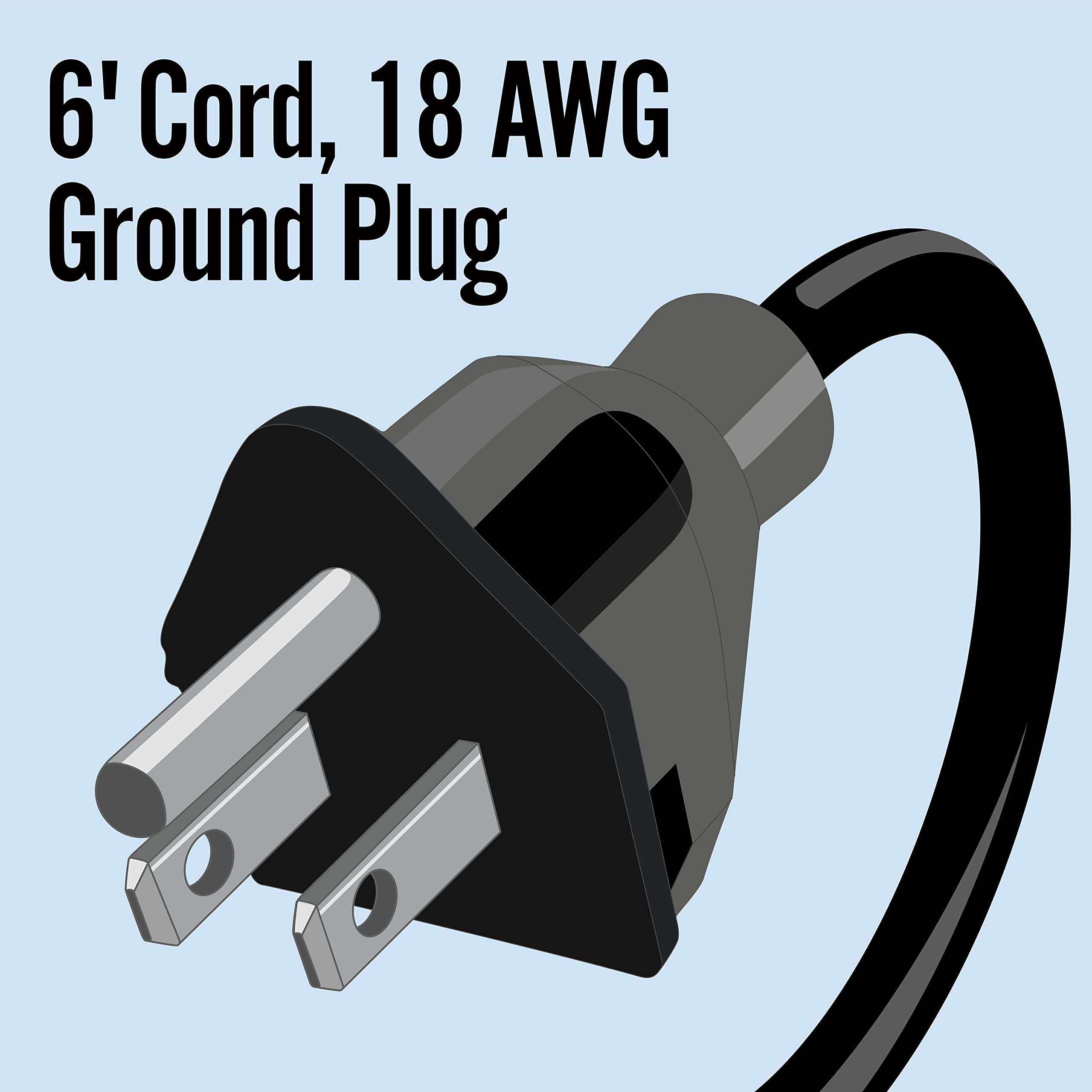 Lasko BlueDri Portable 1/8 HP Mini Multi-Purpose Air Mover Blower Utility Fan for Home, Carpet and Floor Drying, Black, BD-VP-15-BK, Medium