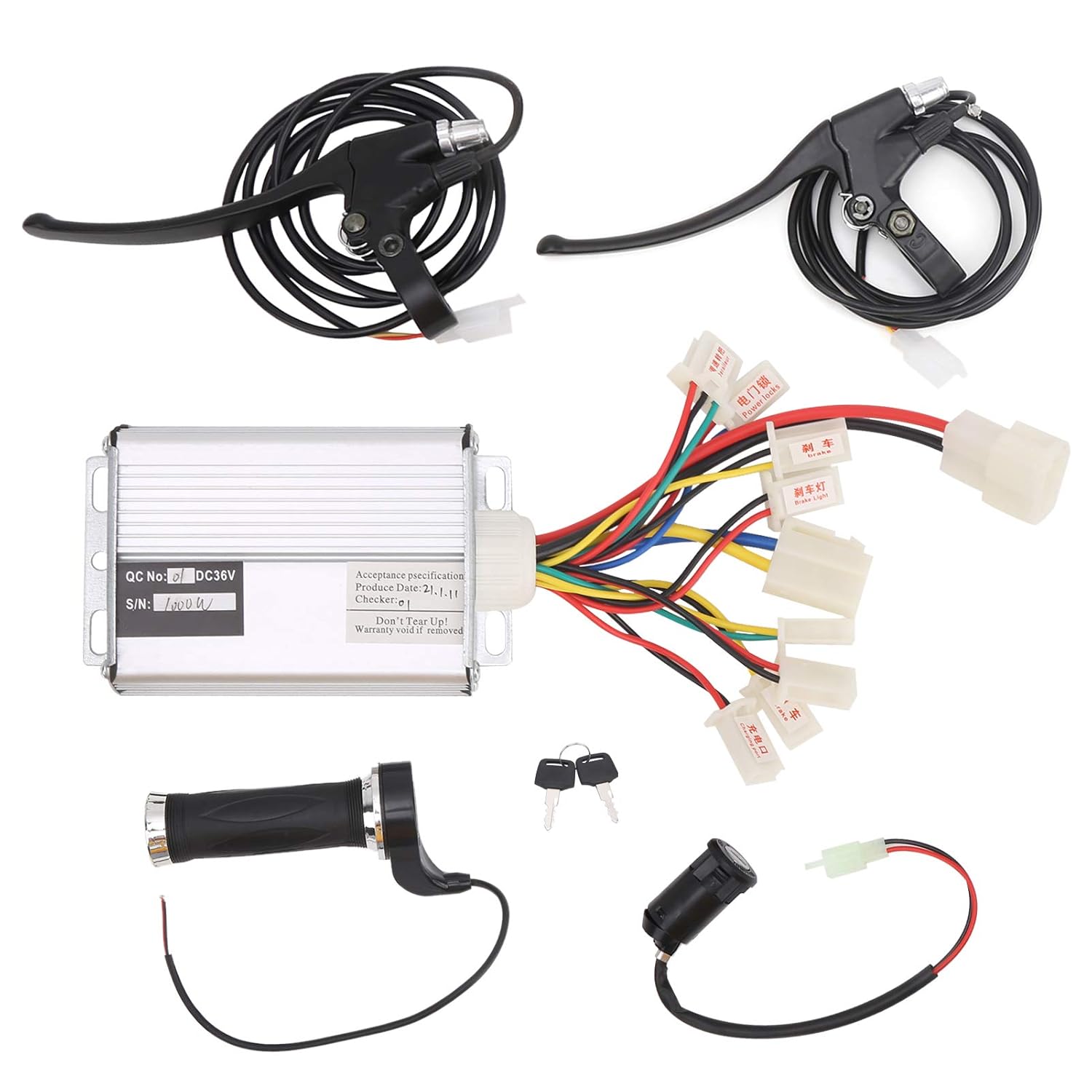 Brushed Motor Controller, Durable Practical Electric Scooter Motor