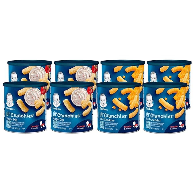 gerber lil crunchies veggie dip