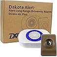 Dakota Alert Long Range Driveway Alarm Motion Detector - DCMA-4k Plus One Mile Wireless Range Alarm System - DCMT-4000 Transmitter & RE-4k Plus Receiver-Use Outdoors, Driveways, Entrances & Backyards