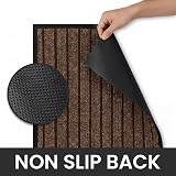 Cozy Haven Rubber Runner Rug 60x180 cm Indoor Outdoor Non-Slip Dirt Trapper view 3