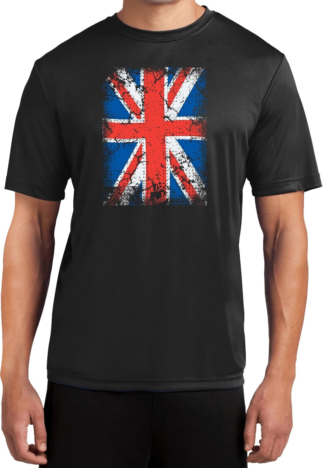 Buy Cool Shirts Union Jack TShirt Flag Moisture Wicking