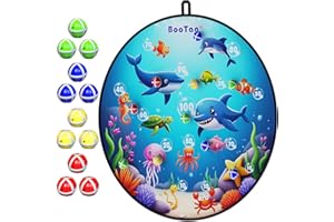 BooTaa 29" Large Dart Board for Kids, Kids Dart Board with Sticky Balls, Boys Toys, Indoor/Sport Outdoor Fun Party Play Game Toys, Birthday Gifts for 3 4 5 6 7 8 9 10 11 12 Year Old Boys Girls