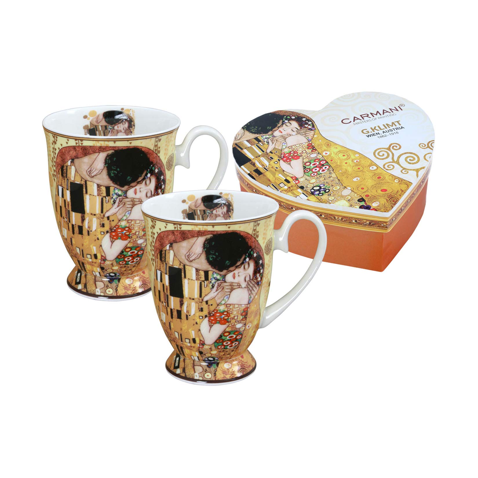 Cups, Mugs & Saucers Espresso Cups Atelier Harmony Gustav Klimt