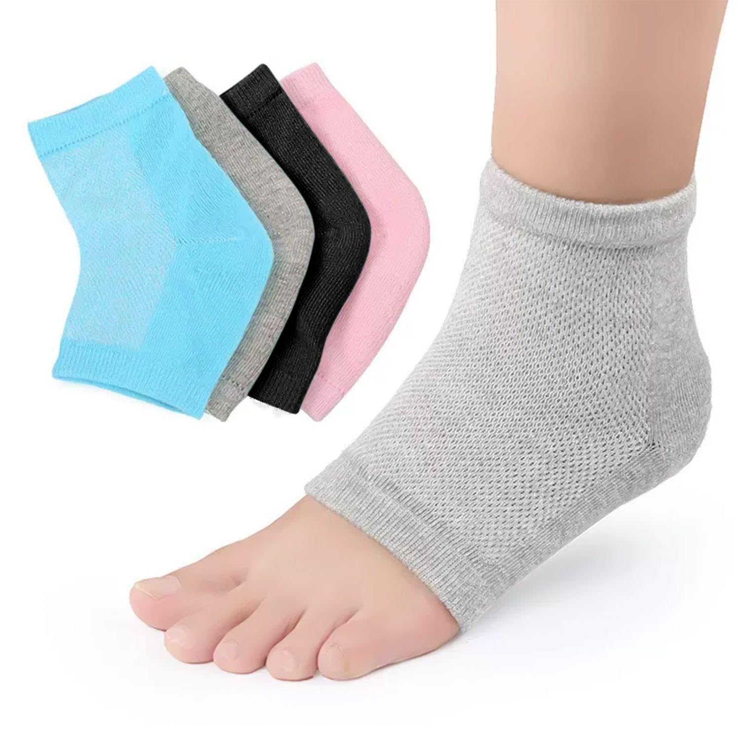 4 Pairs Of Compression Socks, Breathable Socks, Soft And Lightweight Socks, Open Toe Elastic Socks, Foot Care Socks, Sports Ankle Socks