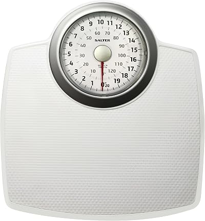 Salter Classic Mechanical Bathroom Scale 130kg Extra Large Platform
