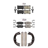 Transit Auto Front Rear Ceramic Disc Brake Pads Kit