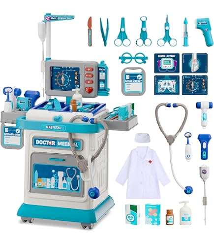 Amazon.com: Classic World 4161 Doctor Case, Red : Toys & Games