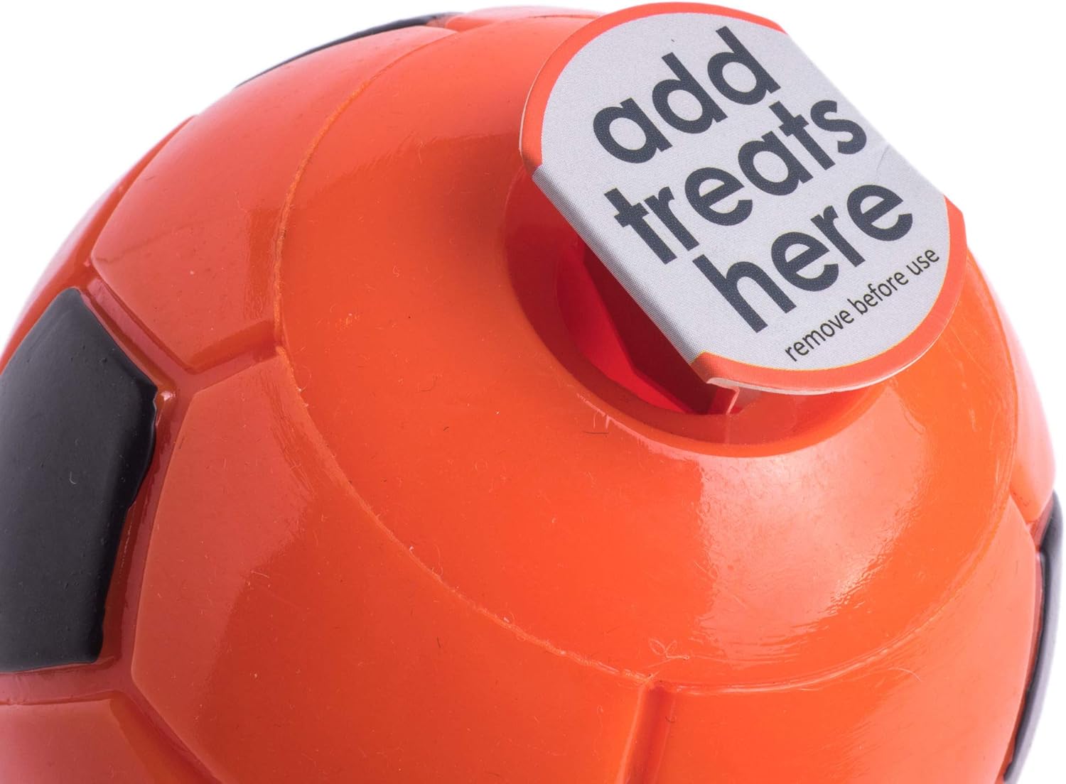 Petface (Seriously Strong by Petface) Football Treat Dog Toy, Orange - Image 3