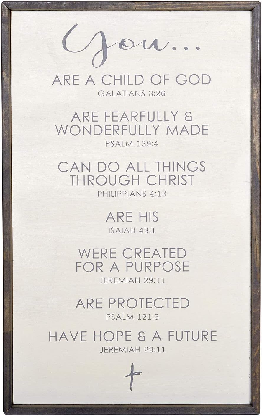 Faithworks Spiritual Harvest Large Weathered Gray Wall Sign, 12.5 x 20-Inches, Affirmation