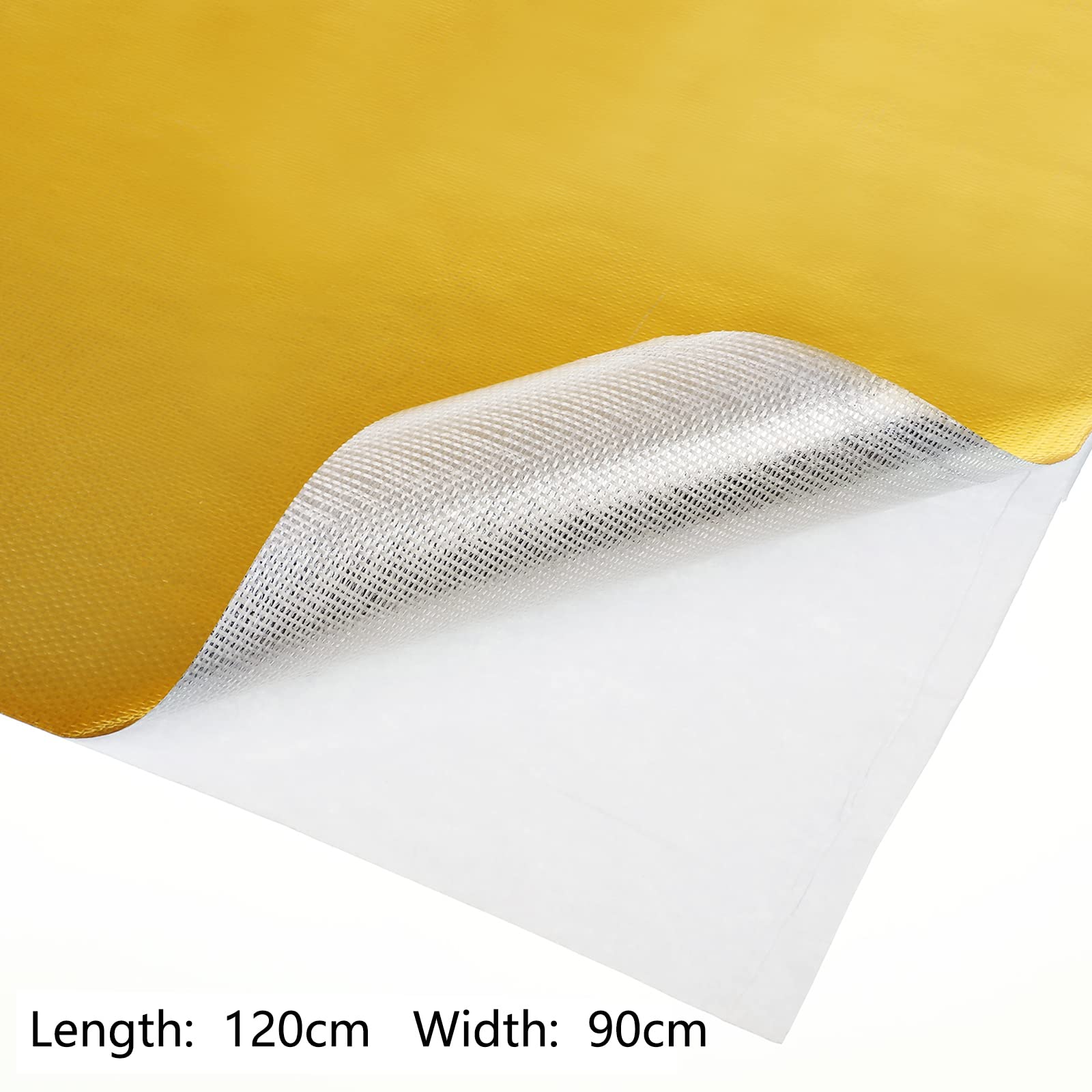 thumbnail image 2 of Heat Shield Tape Thermo Tec 13575 Adhesive-Backed Aluminized Heat Barrier, 12 X 24 Inch Exhaust Heat Shield 2 of 14