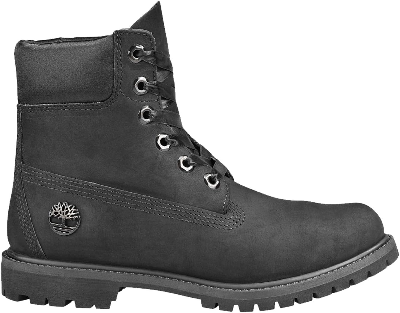 timberland satin collar boot