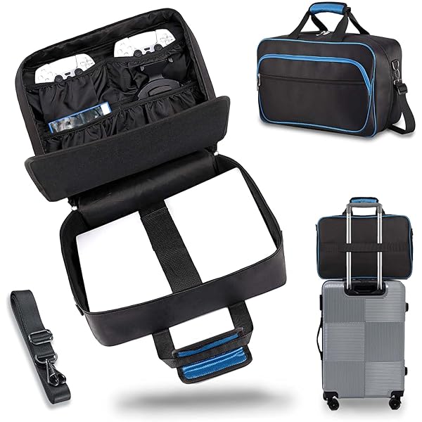 Amazon.com: LEFOR·Z Carrying Case Compatible with PS5/PS5 Pro/PS4