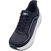 AHUSIR Womens Wide Toe Box Walking Shoes Arch Support Plantar Fasciitis Tennis Sneakers Casual Athletic Running Shoes