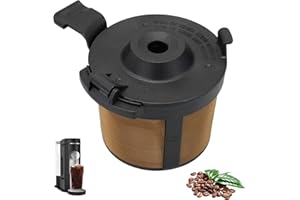Permanent Coffee Filter for Ninja PB051 / PB040 / PB041ST Coffee Basket Compatible with Ninja Coffee Maker - Reusable 304 Sta