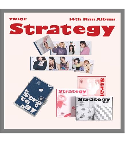 Amazon.com: TWICE STRATEGY 14th Mini Album (Standard Step 2 Ver