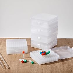 Kingdder 10 Pack 100 Well Centrifuge Tube Cryogenic