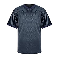 MESOSPERO Blank Football Jersey,Men's 90s Hip Hop