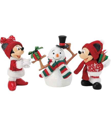 Amazon.com: Department 56 Possible Dreams Disney Santa and Mickey