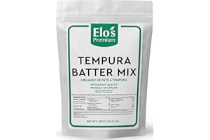 Elo’s Premium Tempura Batter Mix (300g) | Proudly Made in Canada |Japanese Shrimp Batter Fish Fry Seasoned Coating for Seafoo