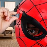 Hasbro Spider-Man Marvel Glow FX Roleplay Mask Kids 5+ Light-Up Lens Costume view 4