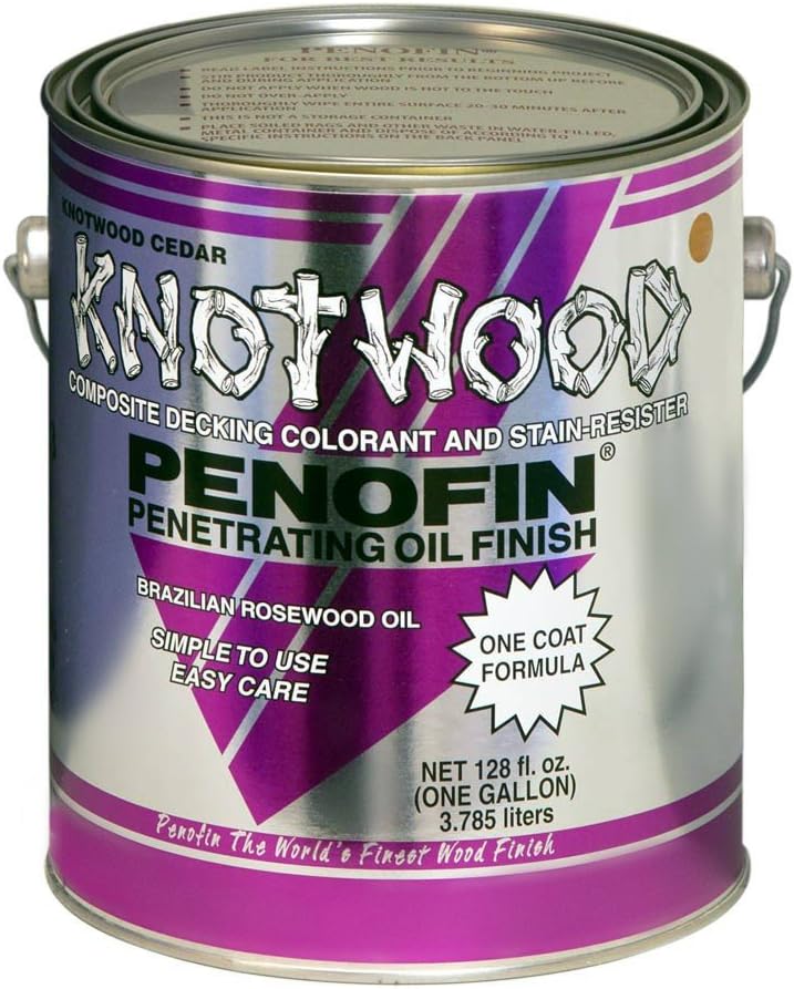 Penofin F5EKMGA Knotwood Oil Finish - Mahogany Tone ~ One Gallon by Penofin