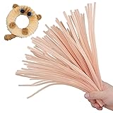 ESUOHYM 200 PCS Beige Colors Pipe Cleaners Craft