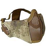 Hunting Explorer Tactical Half Face Mesh Mask with