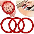 3 Pack Upgraded Flush Valve Seal Compatible with Kohler K-GP1059291 Easy to Install Silicone Canister Flush Valve Seal Replacements