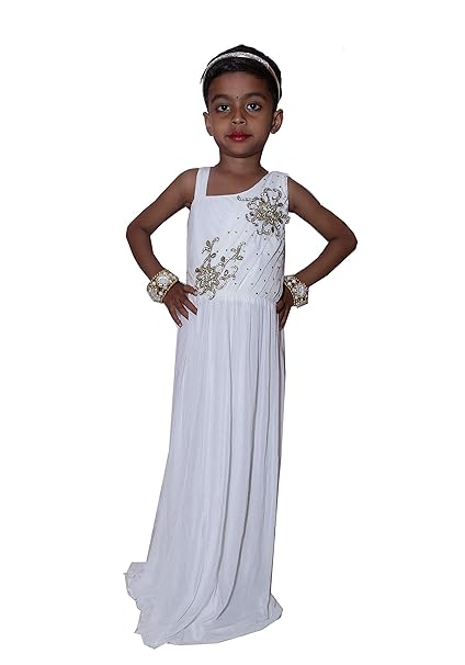 11 years girl long frock