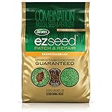 Scotts EZ Seed Patch and Repair Bermudagrass, 20 lb. - Combination Mulch, Seed, and Fertilizer - Tackifier Reduces Seed Wash-