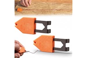 Rope Anchor Hook, Portable Chalk Line Anchor Hook Tool for Straight Line, Marking Tool for Carpentry, Drywall, Roofing & Buil