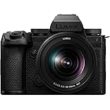 Panasonic LUMIX S5IIX Mirrorless Camera, 24.2MP Full Frame with Phase Hybrid AF, Unlimited 4:2:2 10-bit Recording, 5.8K Pro-R