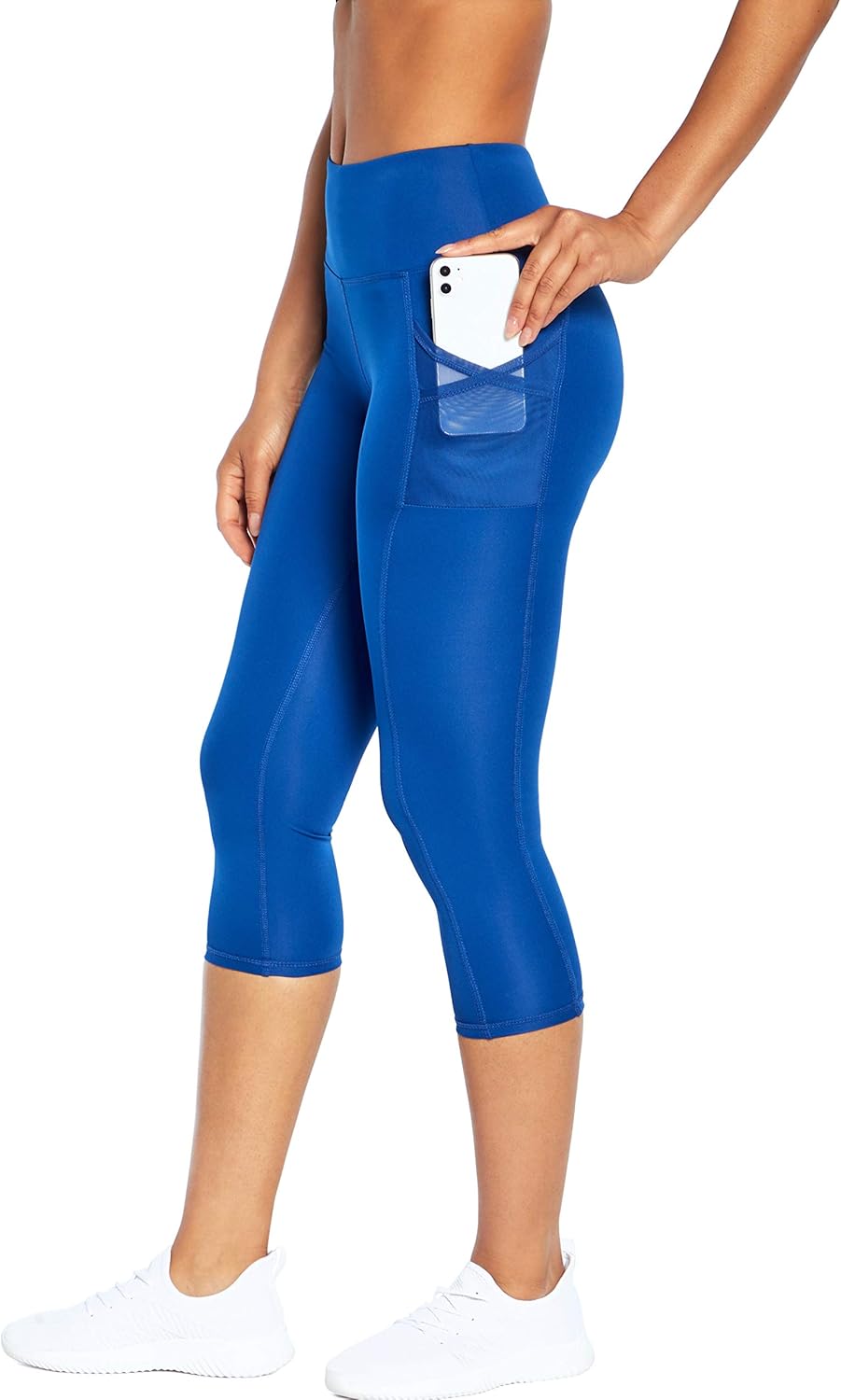 Bally Total Fitness Women's Reba High Rise Mid-Calf Pocket Legging at  Women’s Clothing store