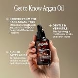 Cliganic Organic Argan Oil 1oz Pure Cold Pressed Hair Face Skin view 3