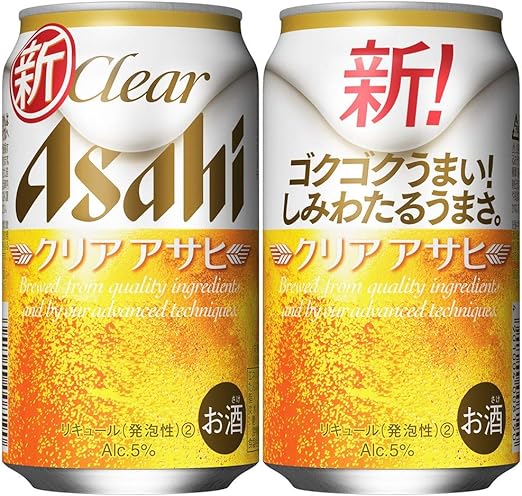 Amazon Co Jp 新ジャンル 第3のビール クリアアサヒ 350ml 24本 食品 飲料 お酒