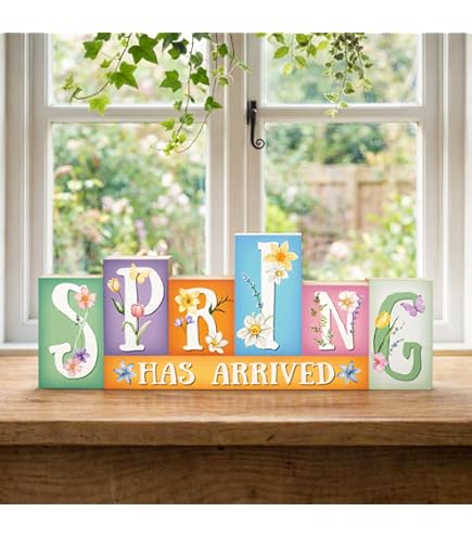 Decorazione Per La Casa Di San Patrizio – Cartello In Legno Con Scritta Happy St. Patrick's Day – Perfetto Per Scrivania, Tavolo O Mensola (12,7 Cm)