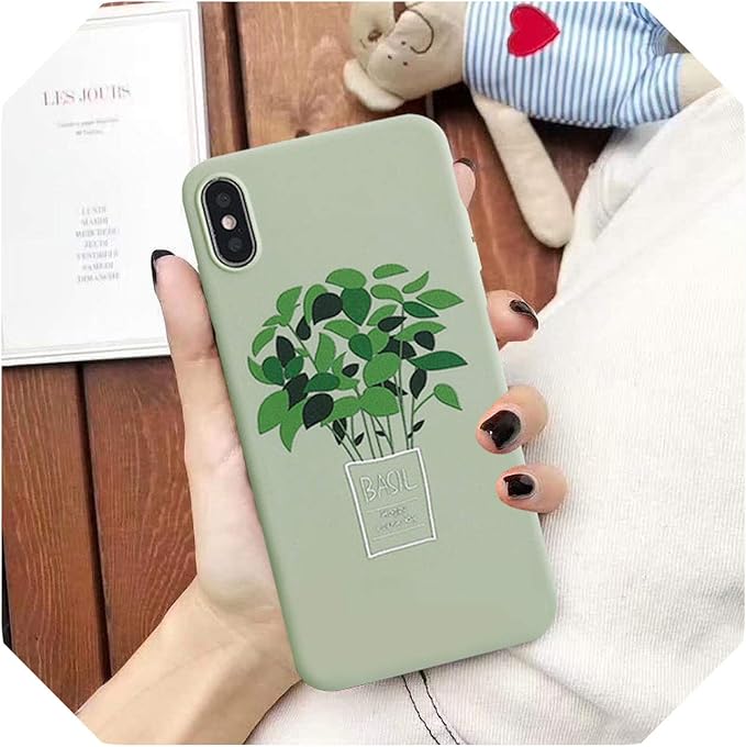 Amazon 絶妙 ラブリーグリーンフラワーfor Iphoneケースxsmaxxrケースシリコンソフトtpuバックカバーfor Iphonex 6 S 6s 7 8plusケース 1 For Iphone 8 家電 カメラ オンライン通販