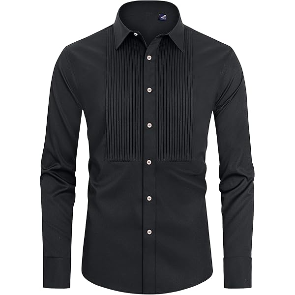 regular dress shirt with tuxedo Mastering Elegance: The Complete Guide to Men's Tuxedo Shirts