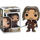 Funko POP! Movies: Lord of The Rings/Hobbit - Aragorn Collectible Figure , Brown