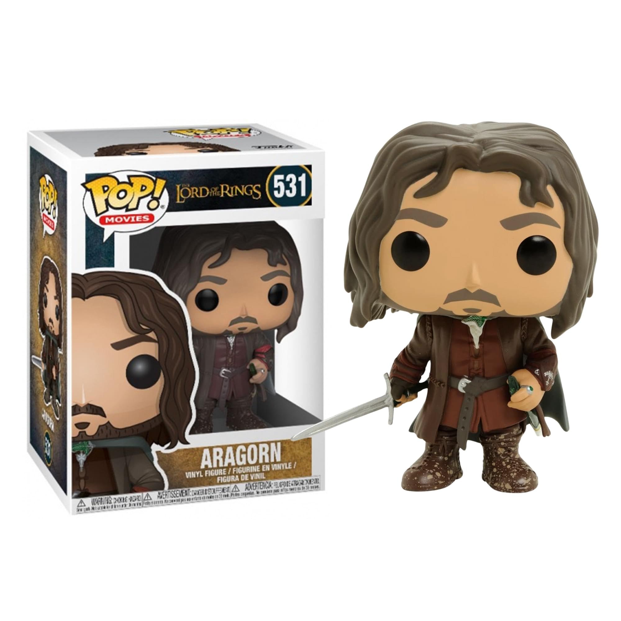Funko 13565 Pop Movies The Lord of the Rings Aragorn